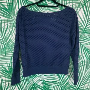 NFL Tops - NFL Seahawks mesh cropped off shoulder top size S NFL Tops - NFL Seahawks mesh cropped off shoulder top size S